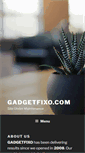 Mobile Screenshot of gadgetfixo.com