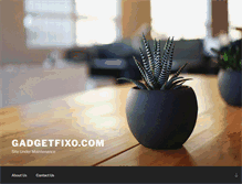 Tablet Screenshot of gadgetfixo.com